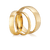 Half Round Wedding Ring - Orsini Jewellers