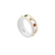 Icon Ring in 18k Yellow Gold and White Zirconia with Multicoloured Gemstones - Orsini Jewellers NZ