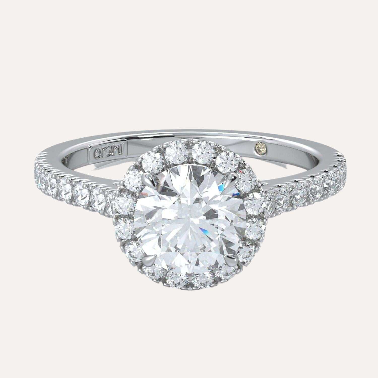 La Fenice Brilliant Cut Diamond Engagement Ring - Orsini Jewellers