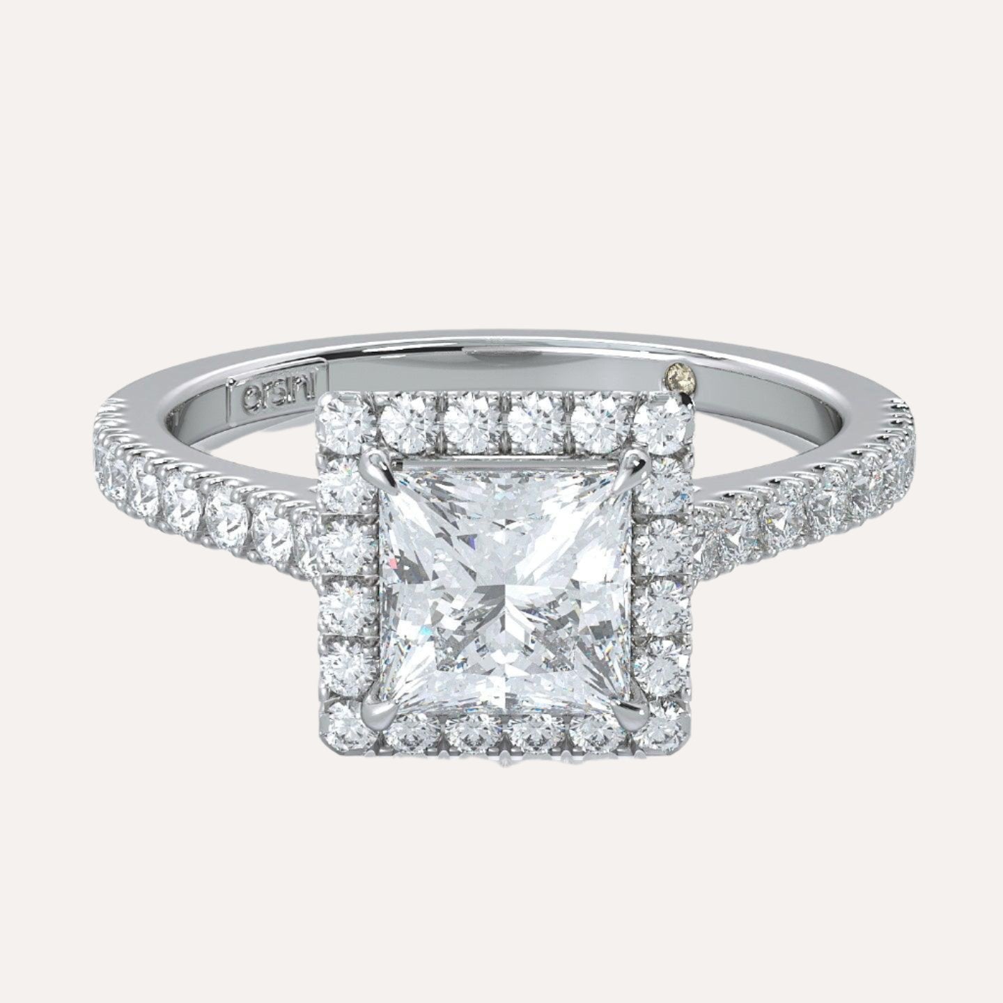La Fenice Princess Cut Diamond Engagement Ring - Orsini Jewellers