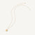 Marco Bicego Africa 18k Gold Diamond Studded Bail Pendant and Chain Long - Orsini Jewellers