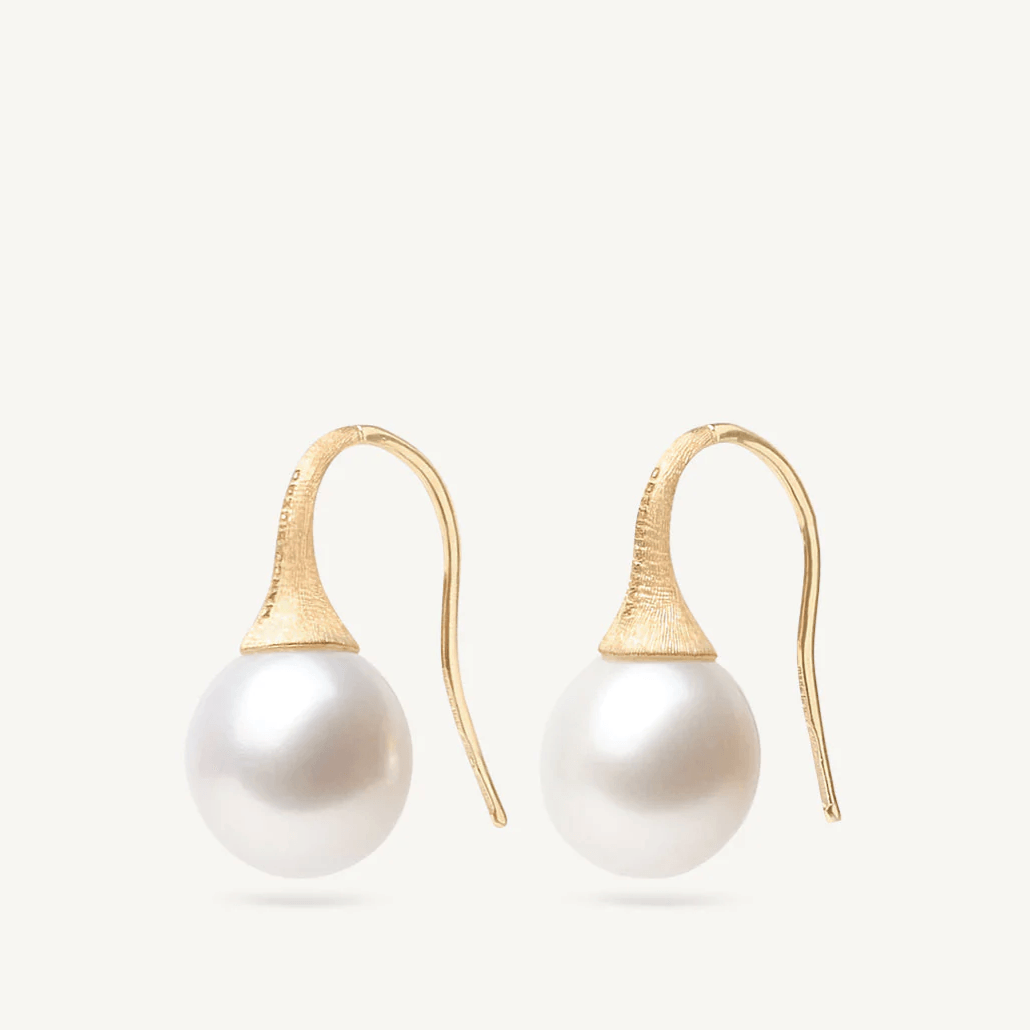 Marco Bicego Africa Earrings Pearl 18k Gold - Orsini Jewellers