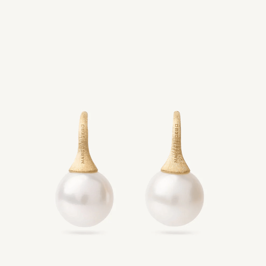 Marco Bicego Africa Earrings Pearl 18k Gold - Orsini Jewellers