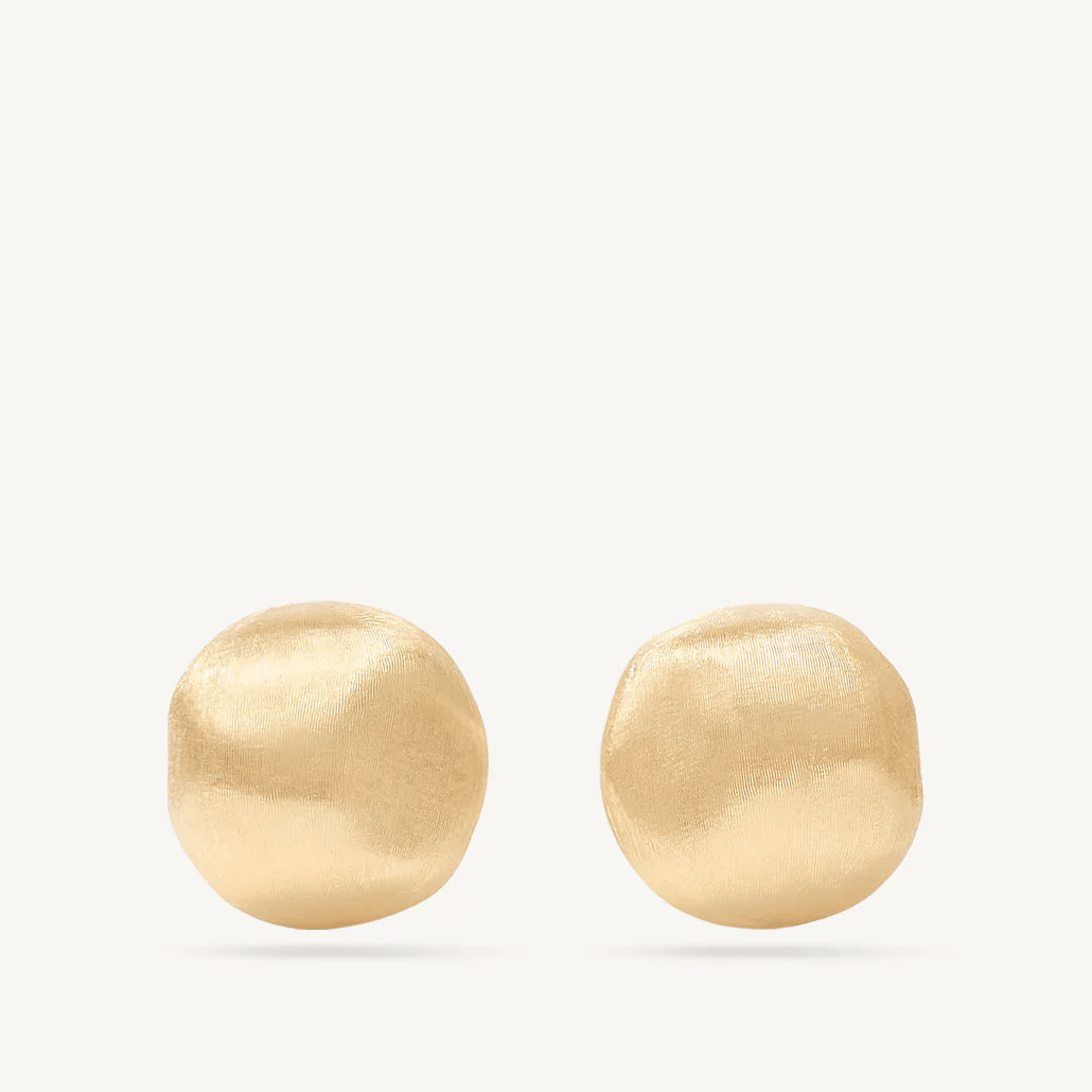 Marco Bicego Africa Large Stud Earrings in 18k Yellow Gold - Orsini Jewellers
