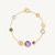 Marco Bicego Jaipur 18k Gold Gemstone Bracelet Multi Coloured - Orsini Jewellers
