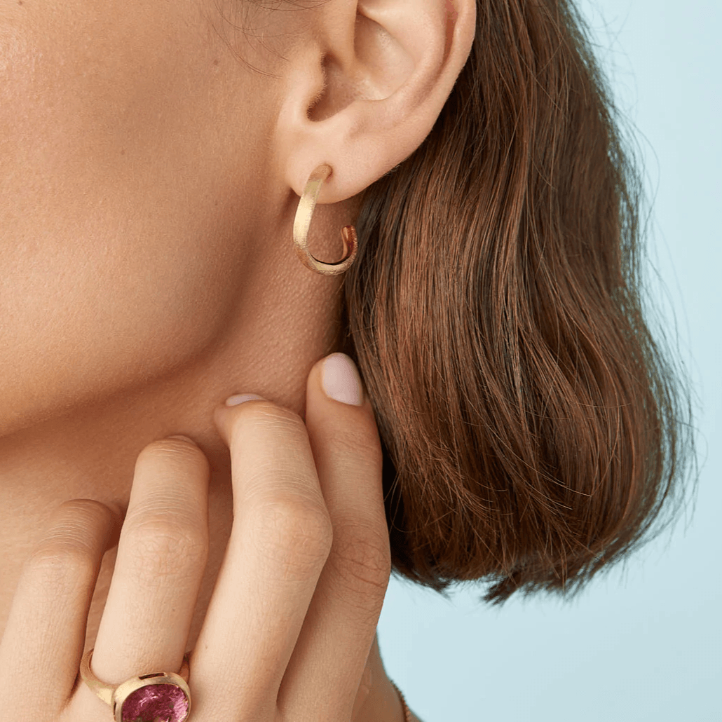 Marco Bicego Jaipur Link 18k Gold Earrings Medium - Orsini Jewellers