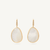 Marco Bicego Lunaria 18k Gold Diamond Mother of Pearl Earrings - Orsini Jewellers