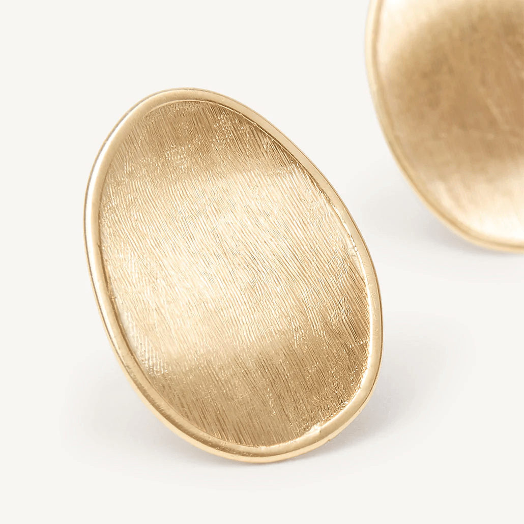 Marco Bicego Lunaria 18k Gold Stud Earrings Small - Orsini Jewellers