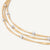 Marco Bicego Marrakech 18k Gold Diamond Necklace 3 Strand - Orsini Jewellers