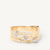 Marco Bicego Marrakech 18k Gold Diamond Ring 3 Strand - Orsini Jewellers