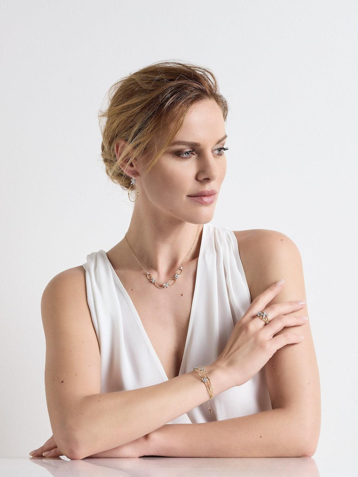 Marco Bicego Marrakech Onde Ring Diamonds and Yellow Gold - Orsini Jewellers