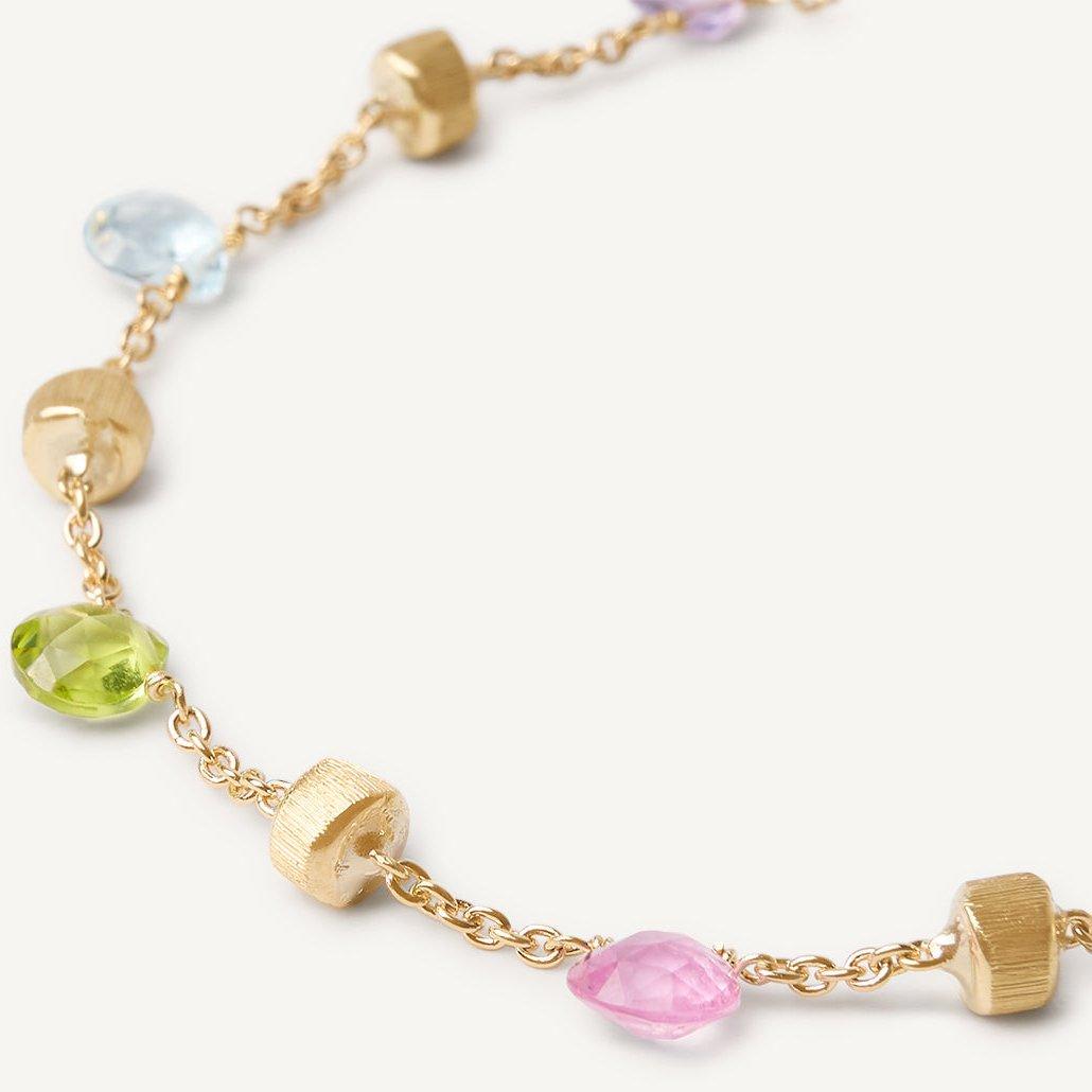 Marco Bicego Paradise 18k Gold Gemstone Bracelet - Orsini Jewellers