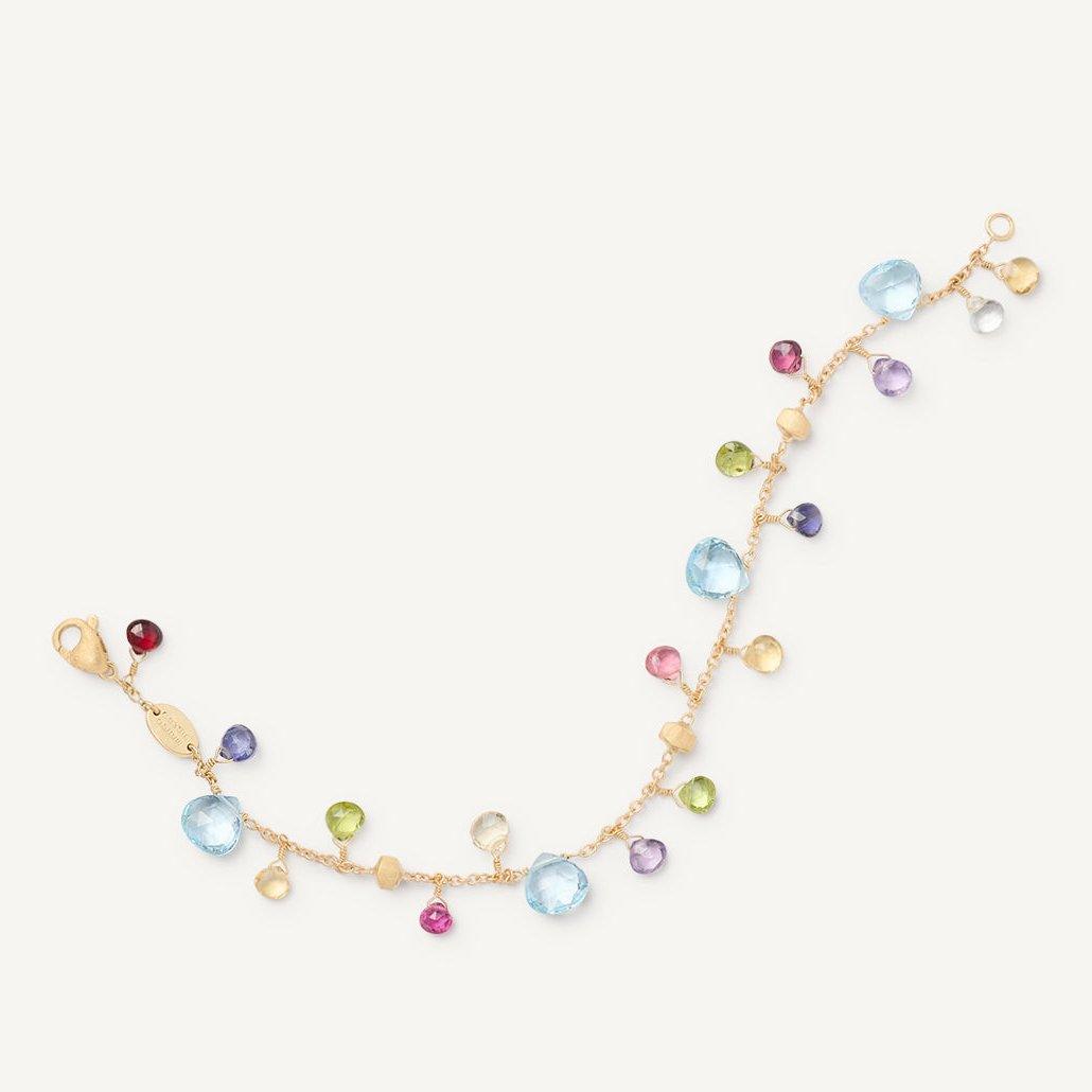 Marco Bicego Paradise 18k Gold Gemstone Bracelet Topaz - Orsini Jewellers