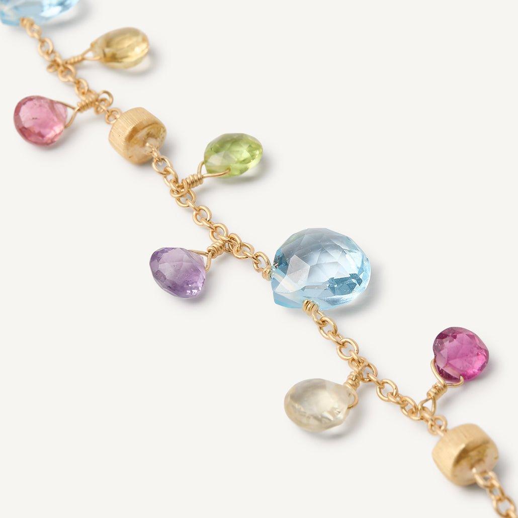Marco Bicego Paradise 18k Gold Gemstone Bracelet Topaz - Orsini Jewellers