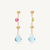 Marco Bicego Paradise 18k Gold Gemstone Earrings Mini - Orsini Jewellers