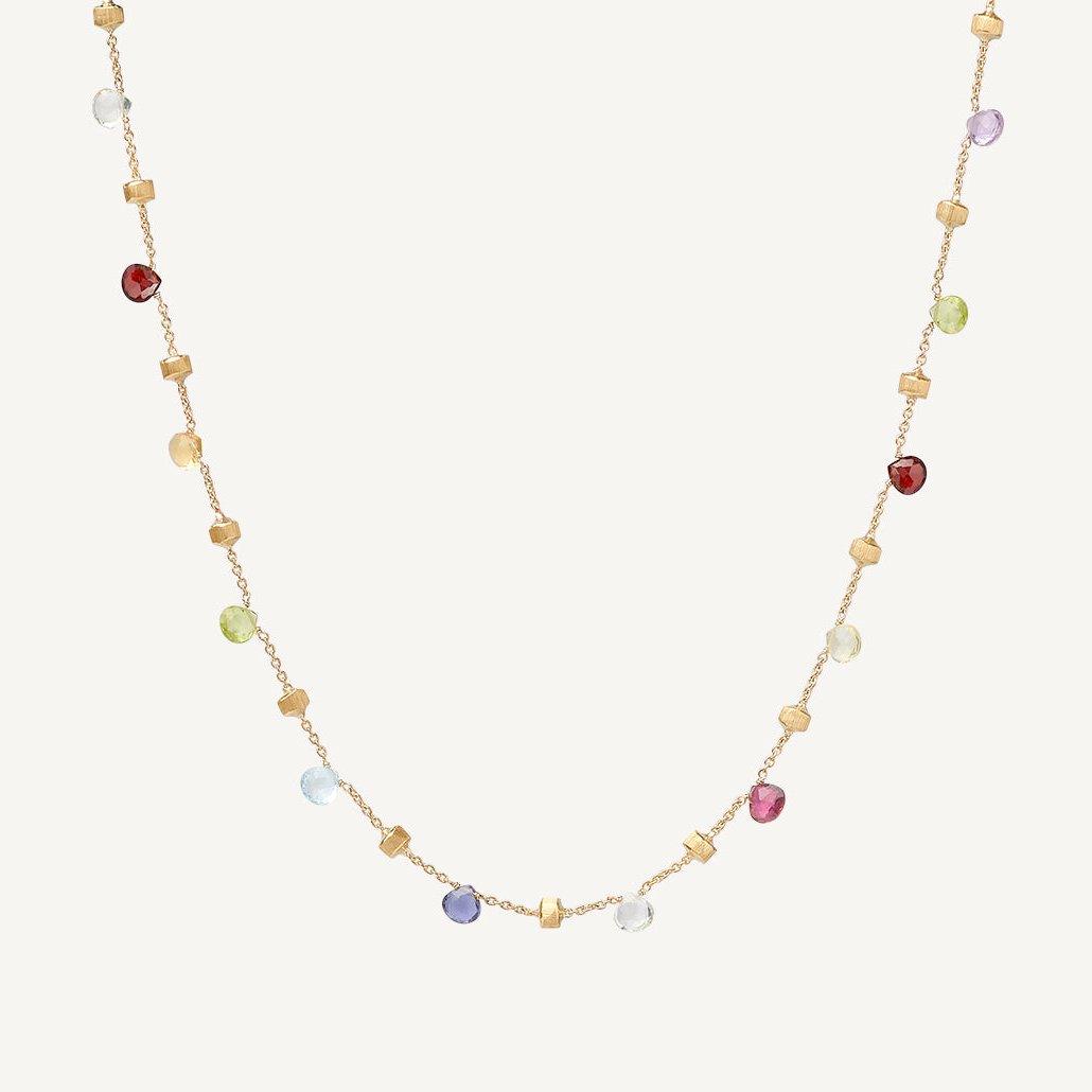Marco Bicego Paradise 18k Gold Gemstone Necklace - Orsini Jewellers
