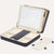 Maria Navy Coloured Large Zip Case - Orsini Jewellers