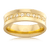 Mens Curved Wedding Ring in Yellow Gold with Diamonds - Orsini Jewellers