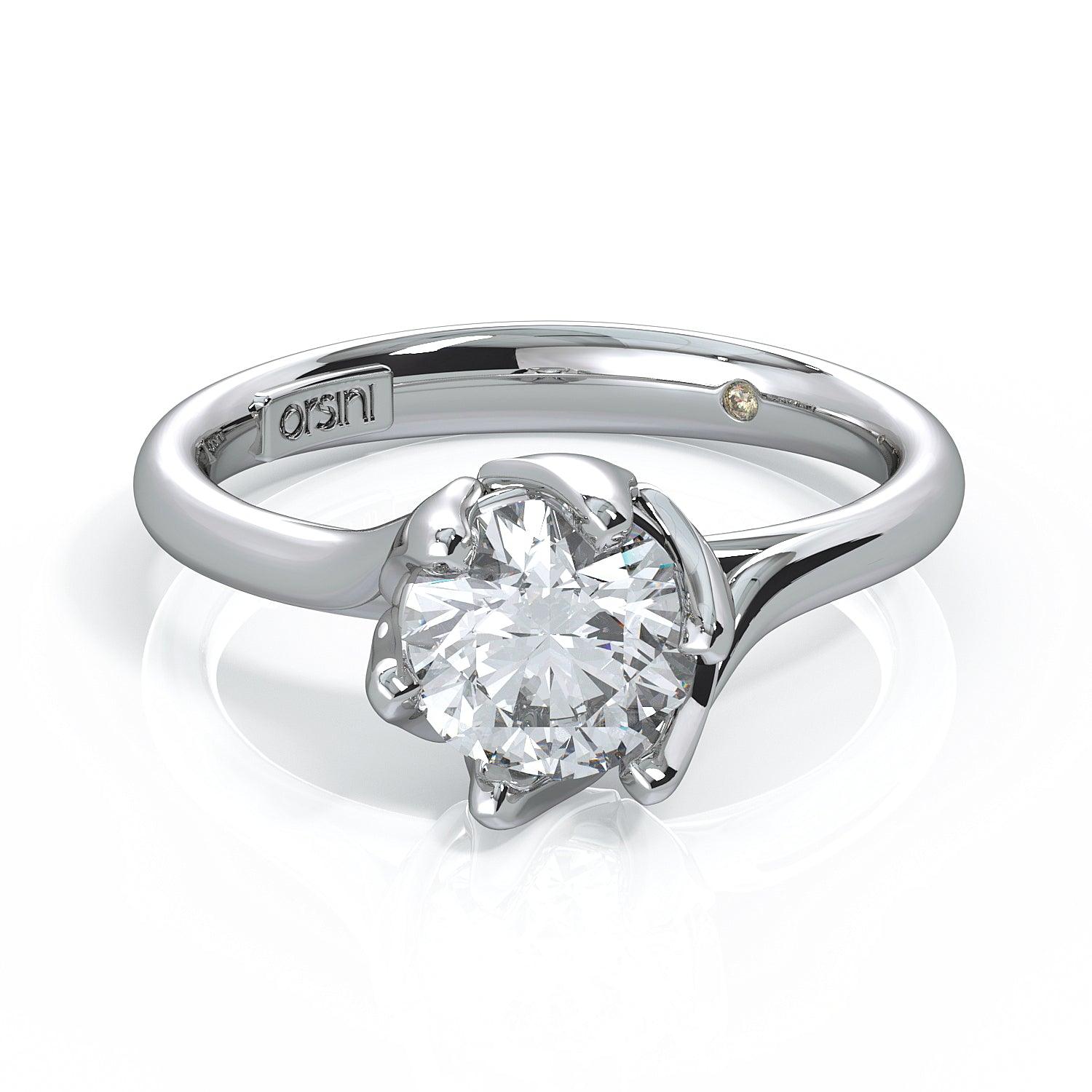 Orsini Floralia Diamond Engagement Ring - Orsini Jewellers