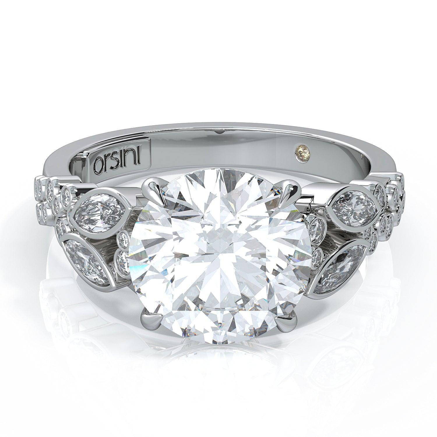 Orsini Foglie Engagement Ring - Orsini Jewellers