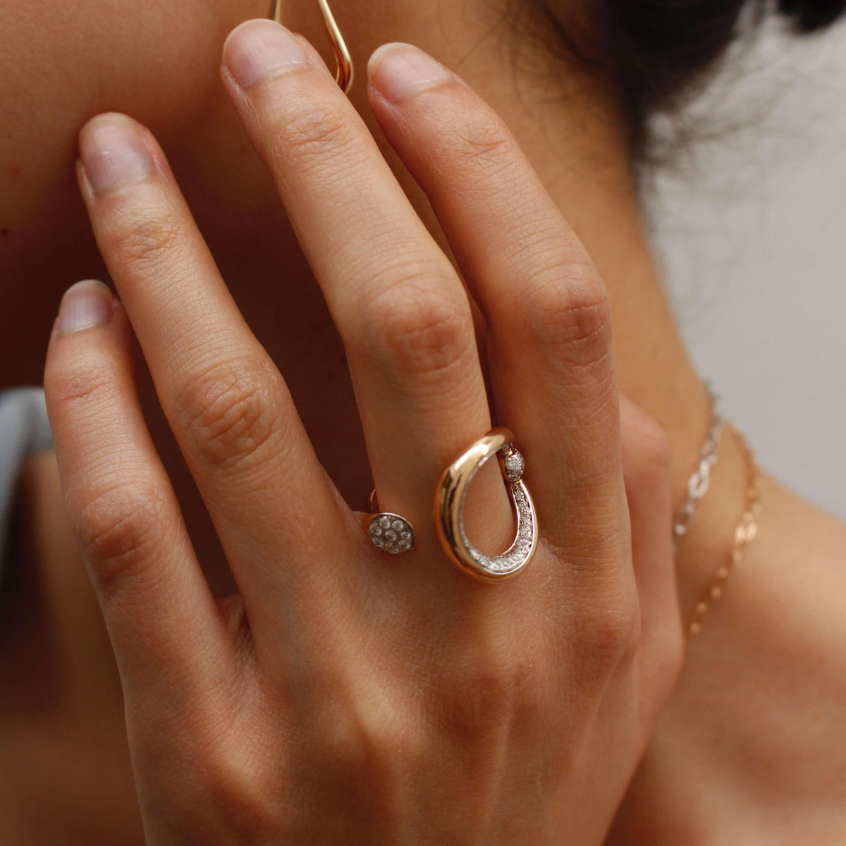 Pomellato Fantina Ring 18k Gold with Diamonds - Orsini Jewellers