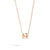 Pomellato Iconica Pendant with Chain in 18k Rose Gold with Diamonds - Orsini Jewellers