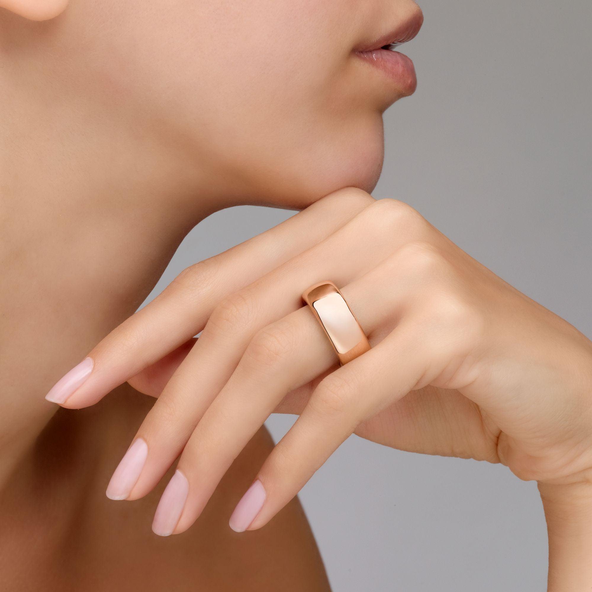 Pomellato Iconica Ring in 18k Rose Gold (medium) - Orsini Jewellers