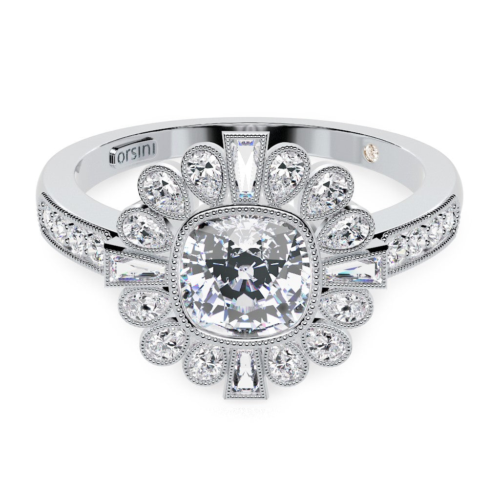 Orsini Piazza Pretoria diamond engagement ring