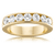 Women's Extra Large Yellow Gold Channel Set Diamond Wedding Ring - Orsini Jewellers